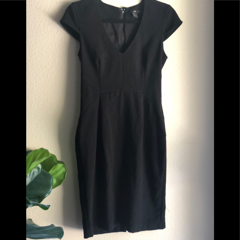 H&M black dress